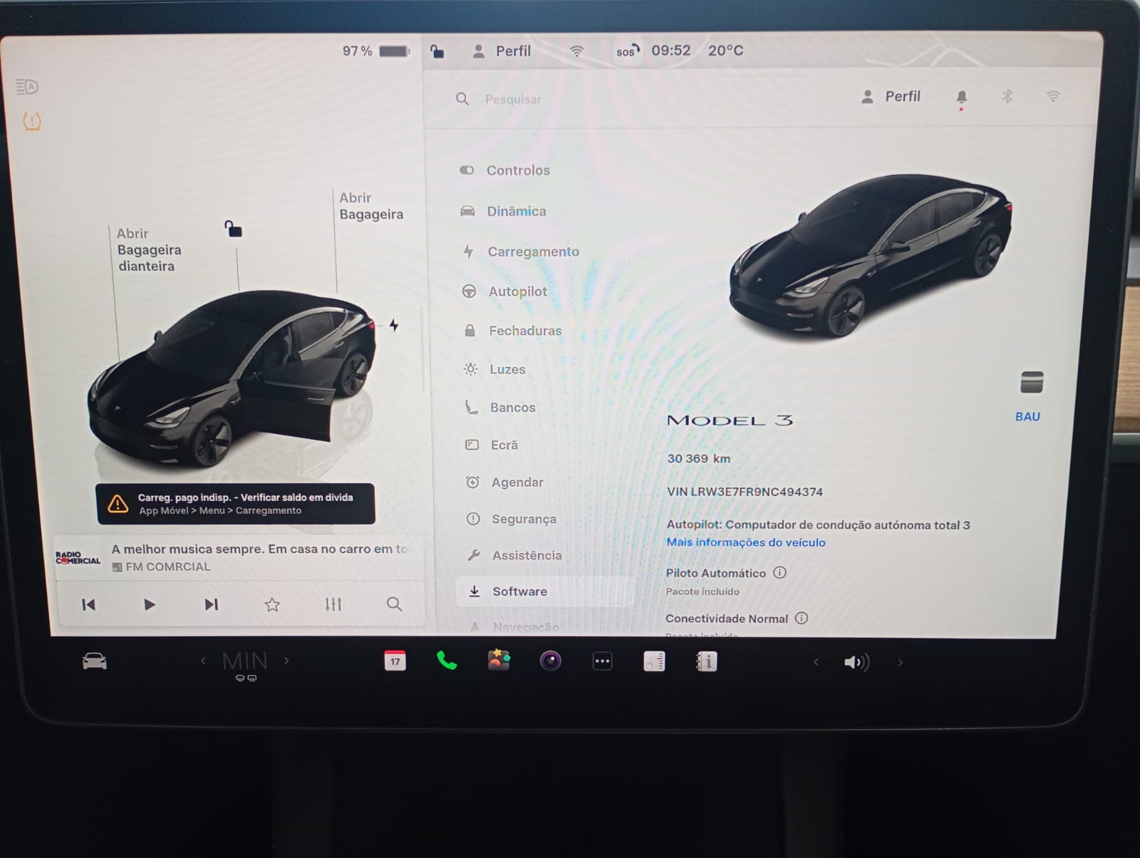 Tesla Model 3 Tracção Traseira